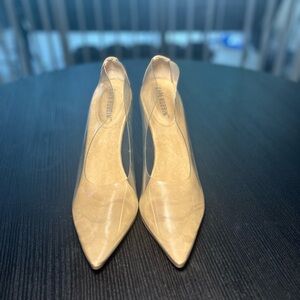 Clear Heels Size 10
